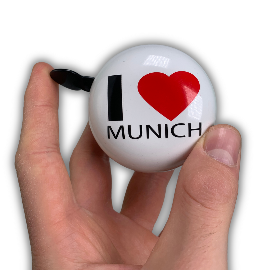 München-Feeling am Fahrrad: Die ideale Klingel für alle Stadtliebhaber.