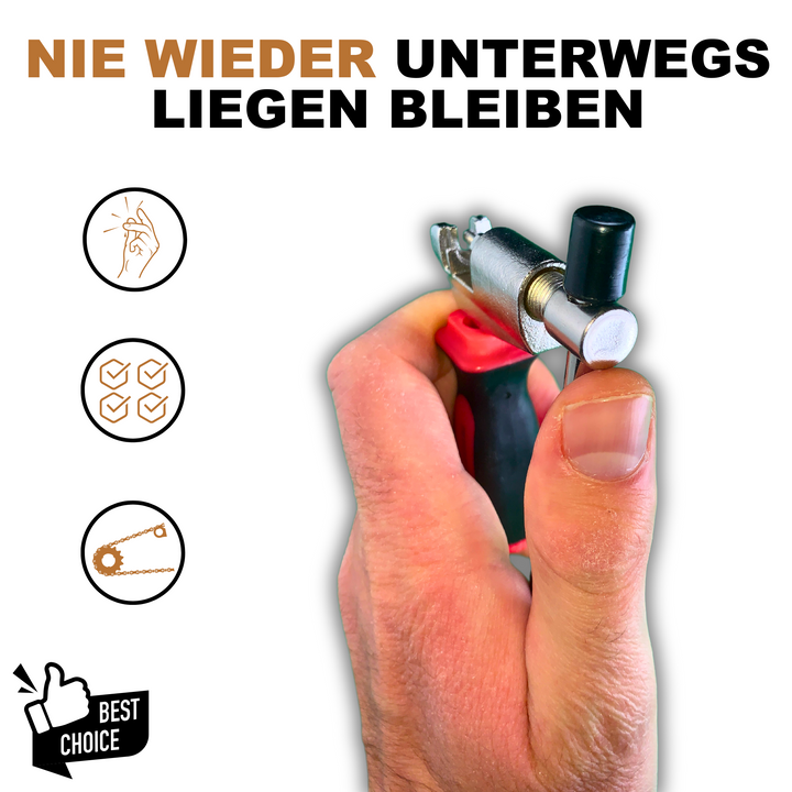 Nie wieder liegen bleiben: Mini Ketten-Pin-Entferner (Alle Fahrradtypen).