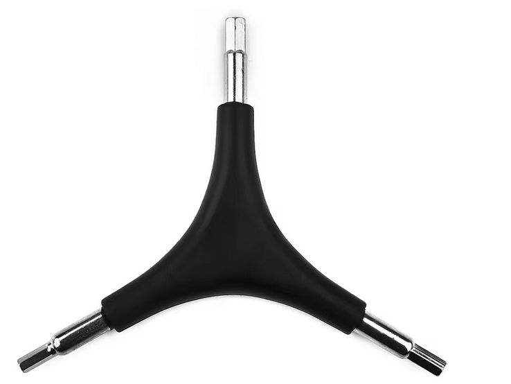 Vielseitiger Inbusschlüssel.